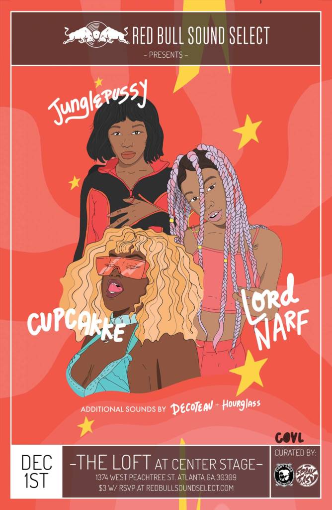Red Bull presents: Cupcakke, Junglepussy and Lord Narth 