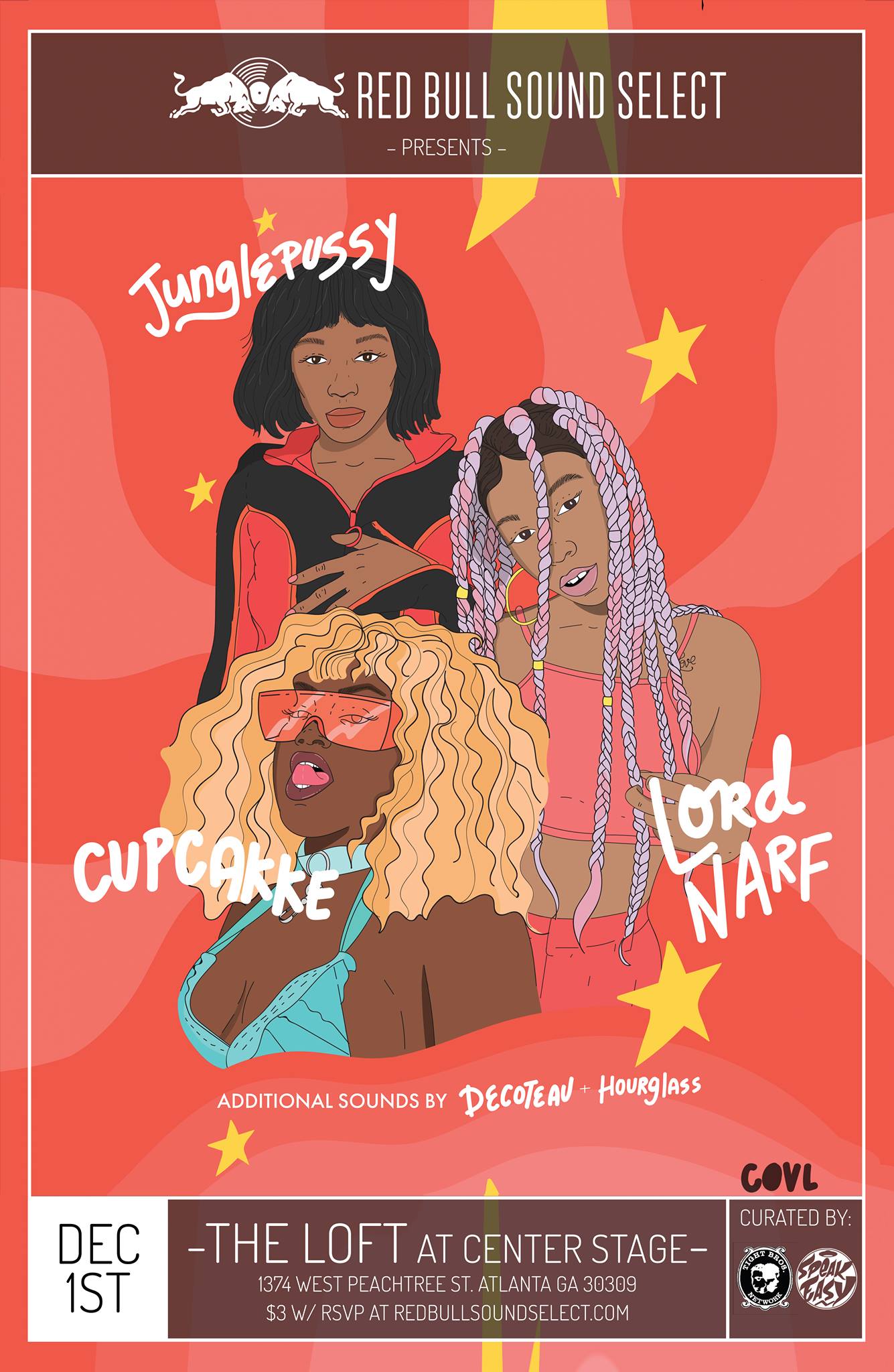 Red Bull presents: Cupcakke, Junglepussy and Lord Narth